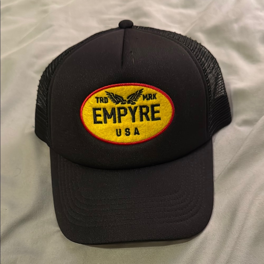 Empyre Black Trucker Hat